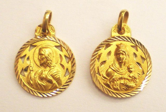 Medalla escapulario