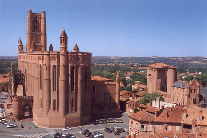 Albí, principal ciudad de los herejes en Francia