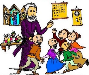 Teatrillo de guiñol sobre san Francisco de Borja