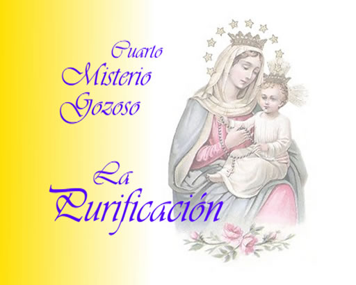 Santo Rosario: cuarto Misterio Gozoso