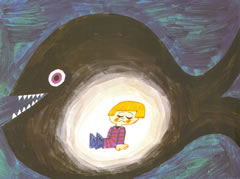 Jonás dentro de la ballena