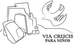 ¡Colorea el Vía Crucis completo!