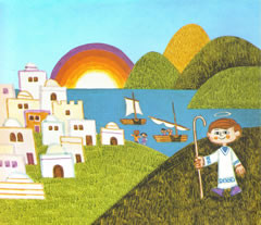 Jesús en Cafarnaún