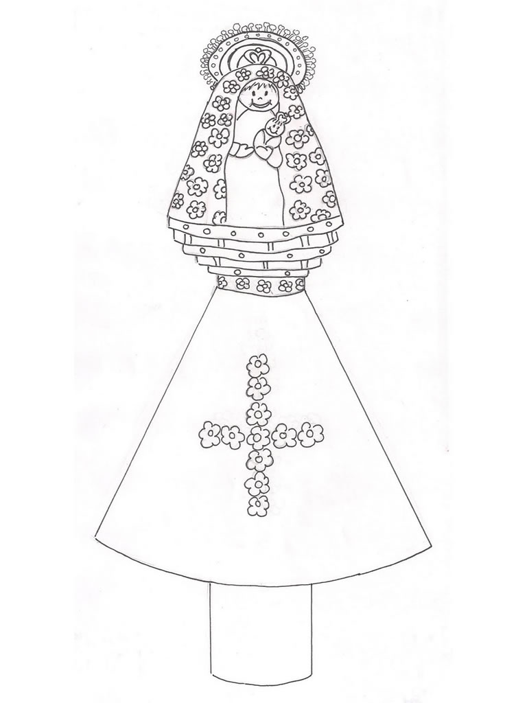 Virgen del Pilar Lámina 2