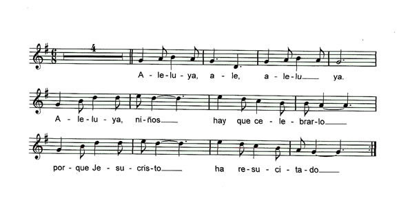 Canción «¡Aleluya, ha resucitado!»