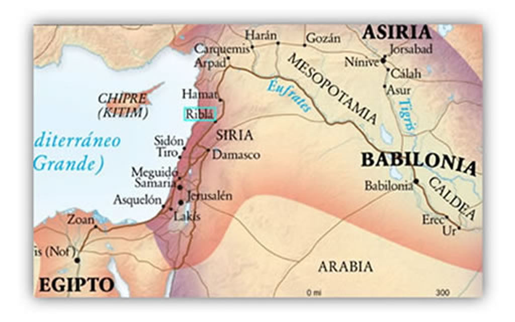 Babilonia - Mapa bíblico