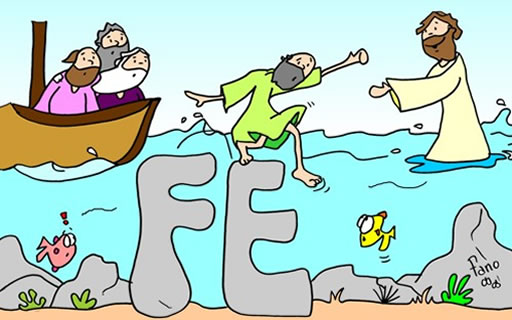 Evangelio del día: Jesús caminando por el mar
