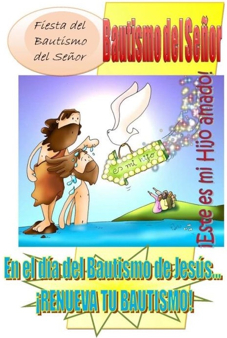 Recursos catequéticos para la Fiesta del Bautismo del Señor