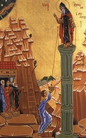 San Simeón Estilita, ejemplo de anacoreta