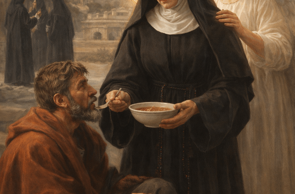 Sesión de catequesis familiar sobre santa Francisca Romana
